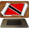 Trinidad & Tobago Flag Scroll Novelty Metal Magnet M-9087