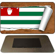 Abkhazia Flag Scroll Novelty Metal Magnet M-9112