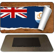 Anguilla Flag Scroll Novelty Metal Magnet M-9121