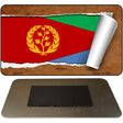 Eritrea Flag Scroll Novelty Metal Magnet M-9172