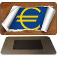 Euro Flay Flag Scroll Novelty Metal Magnet M-9175