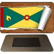 Grenada Flag Scroll Novelty Metal Magnet M-9185