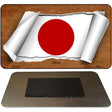 Japan Flag Scroll Novelty Metal Magnet M-9200