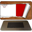 Malta Flag Scroll Novelty Metal Magnet M-9233