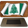 Norfolk Islands Flag Scroll Novelty Metal Magnet M-9253