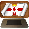 Northern Ireland Flag Scroll Novelty Metal Magnet M-9255