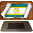 Organization African Unity Flag Scroll Novelty Metal Magnet M-9260