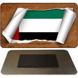 United Arab Emirates Flag Scroll Novelty Metal Magnet M-9309