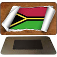 Vanuata Flag Scroll Novelty Metal Magnet M-9313