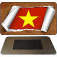 Vietnam Flag Scroll Novelty Metal Magnet M-9315