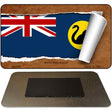 West Australia Flag Scroll Novelty Metal Magnet M-9334