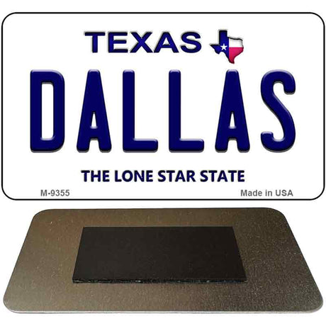 Dallas Texas Novelty Metal Magnet M-9355