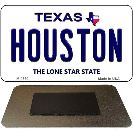 Houston Texas Novelty Metal Magnet M-9369