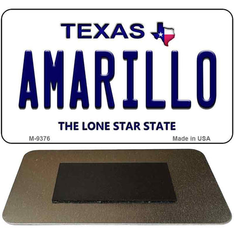 Amarillo Texas Novelty Metal Magnet M-9376