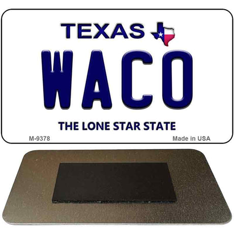 Waco Texas Novelty Metal Magnet M-9378