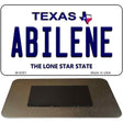 Abilene Texas Novelty Metal Magnet M-9381