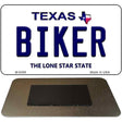 Biker Texas Novelty Metal Magnet M-9398