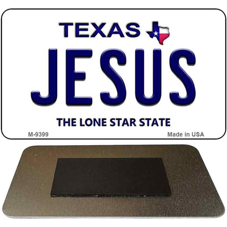 Jesus Texas Novelty Metal Magnet M-9399