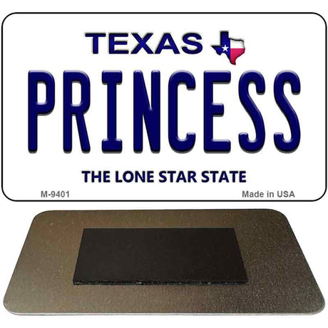 Princess Texas Novelty Metal Magnet M-9401