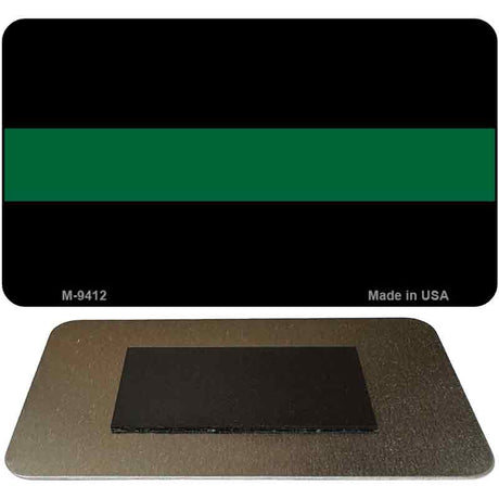 Thin Green Line Novelty Metal Magnet M-9412