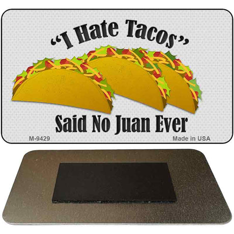 Tacos Novelty Metal Magnet M-9429