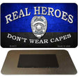 Real Heroes Blue Novelty Metal Magnet M-9437