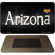 Arizona Flag Script Novelty Metal Magnet M-9441