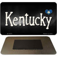 Kentucky Flag Script Novelty Metal Magnet M-9455