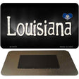 Louisiana Flag Script Novelty Metal Magnet M-9456