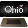 Ohio Flag Script Novelty Metal Magnet M-9473