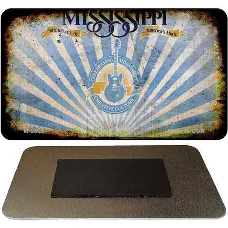 Mississippi Rusty Blank Novelty Magnet M-9505