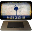 South Carolina Rusty Blank Novelty Magnet M-9506