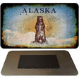 Alaska Bear Rusty Blank Novelty Magnet M-9512