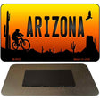 Biker Arizona Scenic Novelty Metal Magnet M-9522