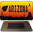 Arrowhead Arizona Scenic Novelty Metal Magnet M-9524