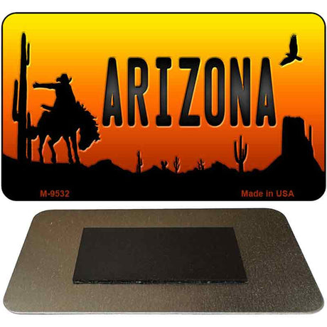 Rodeo Arizona Scenic Novelty Metal Magnet M-9532