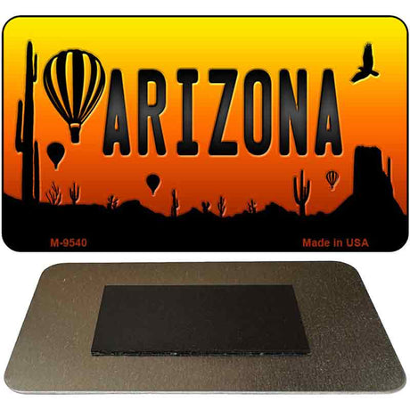 Balloon Arizona Scenic Novelty Metal Magnet M-9540