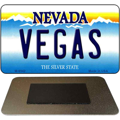 Vegas Nevada Novelty Metal Magnet M-9542