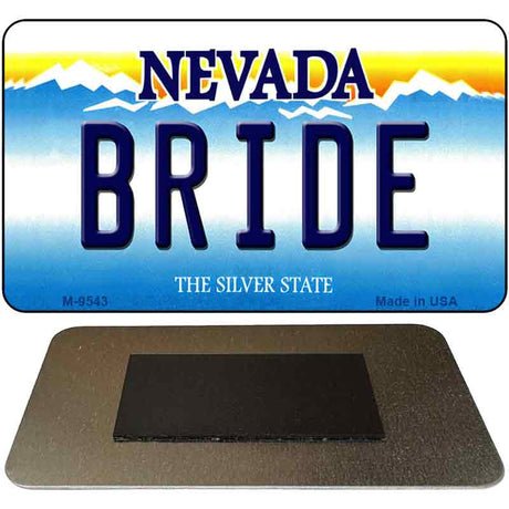 Bride Nevada Novelty Metal Magnet M-9543