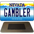 Gambler Nevada Novelty Metal Magnet M-9547