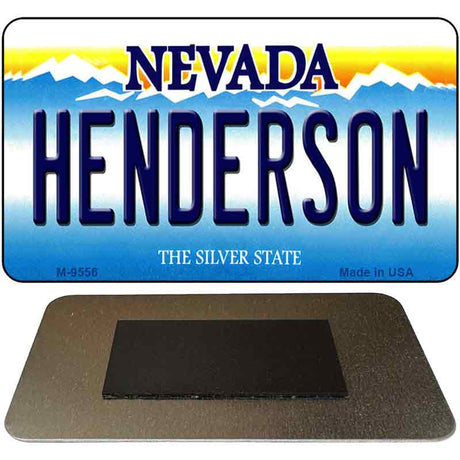 Henderson Nevada Novelty Metal Magnet M-9556