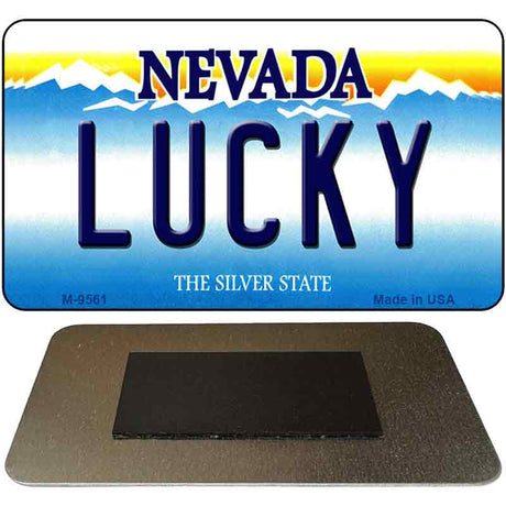 Lucky Nevada Novelty Metal Magnet M-9561