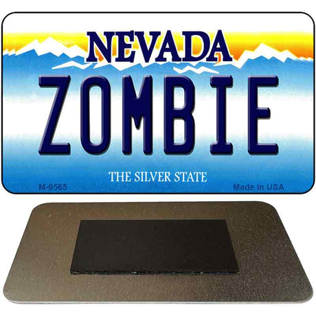 Zombie Nevada Novelty Metal Magnet M-9565