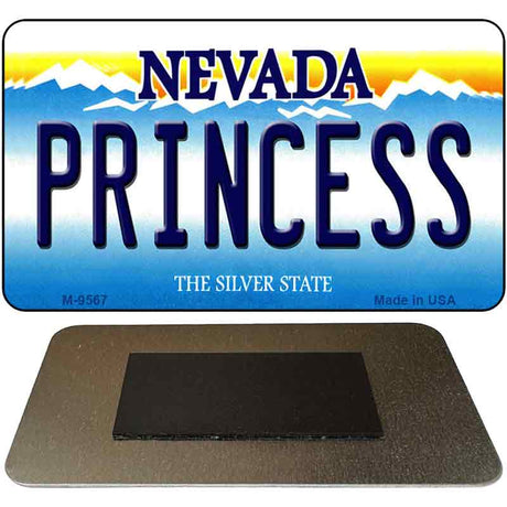 Princess Nevada Novelty Metal Magnet M-9567