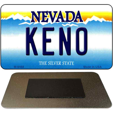 Keno Nevada Novelty Metal Magnet M-9568