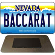 Baccarat Nevada Novelty Metal Magnet M-9570