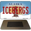 Icebergs Alaska State Novelty Metal Magnet M-9605