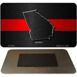 Georgia Thin Red Line Novelty Metal Magnet M-9699