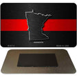 Minnesota Thin Red Line Novelty Metal Magnet M-9712