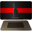 New Hampshire Thin Red Line Novelty Metal Magnet M-9718